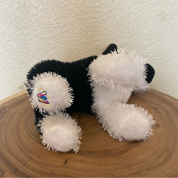 Ganz Boston Terrier Webkinz black and white dog puppy stuffed animal plush - Picture 3 of 4